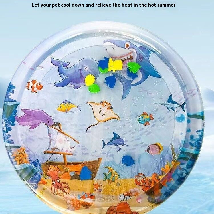 Para os dias quentes, procure brinquedos interativos que você pode incluir agua, para refrescar.