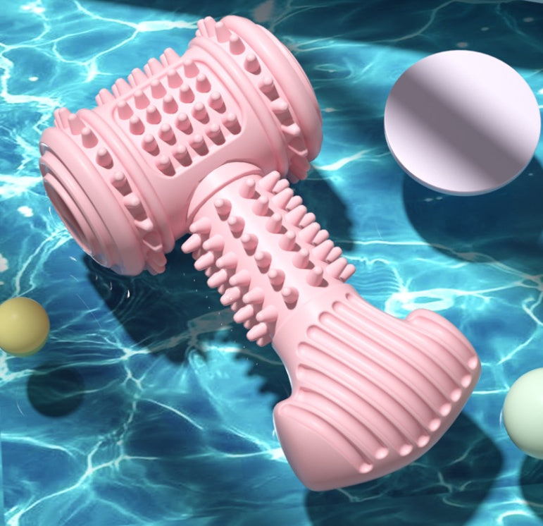 Brinquedo que auxilia e facilita a limpeza dos dentes do seu pet e promove entretenimento.