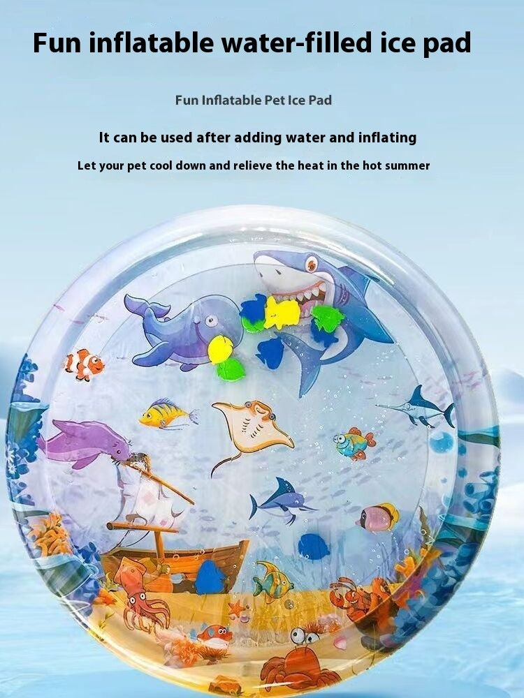 Para os dias quentes, procure brinquedos interativos que você pode incluir agua, para refrescar.