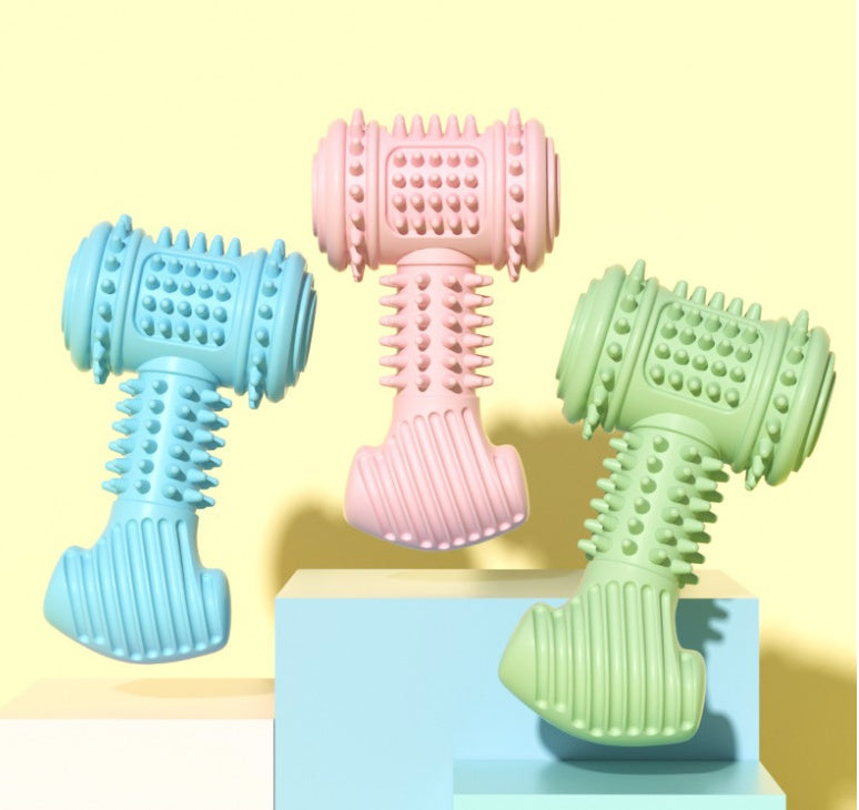 Brinquedo que auxilia e facilita a limpeza dos dentes do seu pet e promove entretenimento.